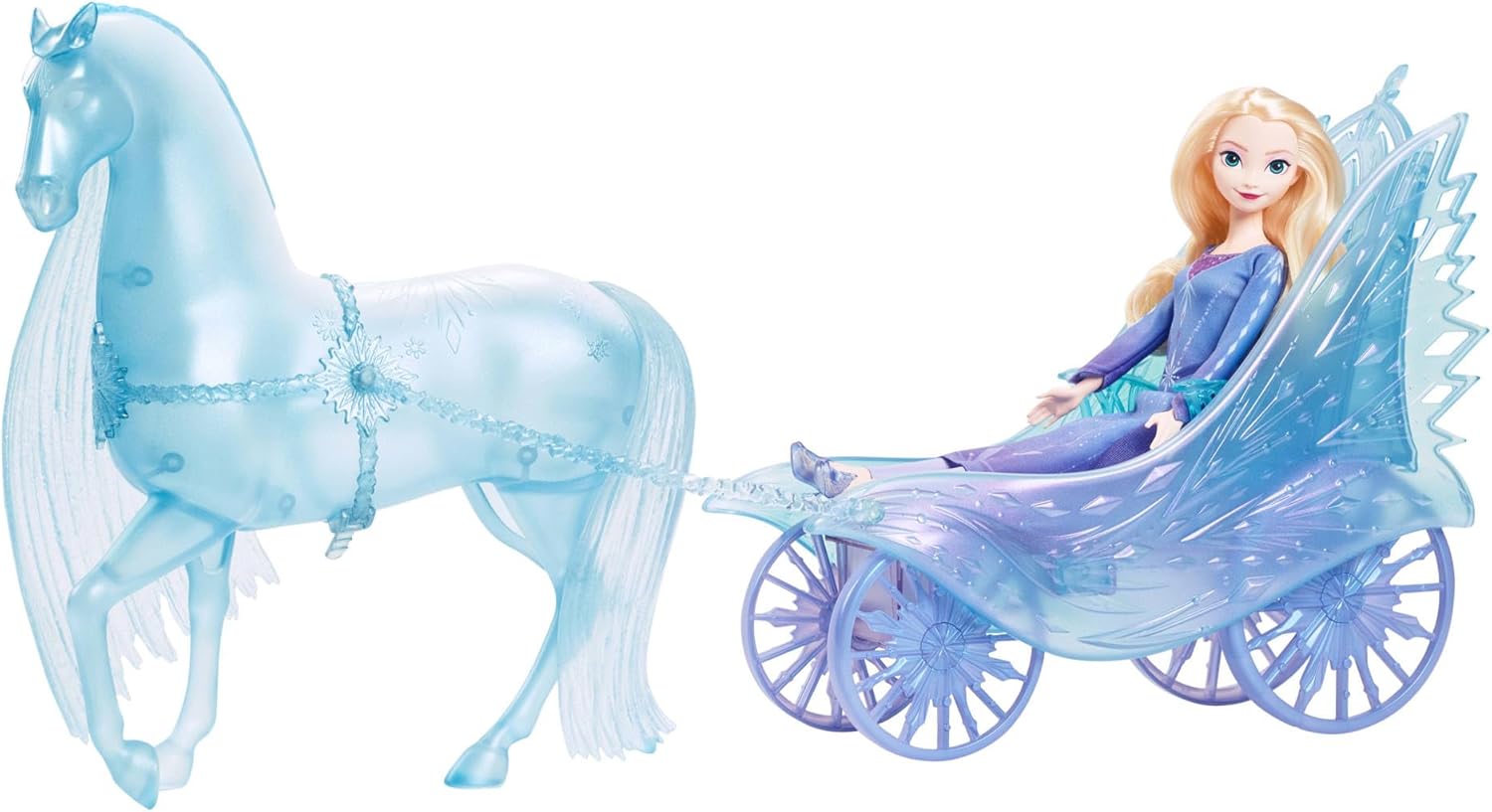 Disney Frozen Winter Festival Set carrozza avventura Elsa e Nokk ispirata alla serie Disney Frozen, dai 3 anni in su